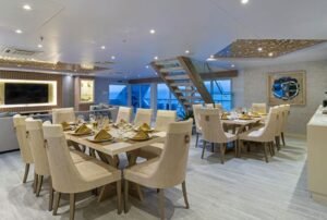 elite luxury catamaran rest
