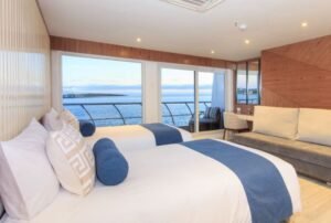 luxury cruise galapagos elite catamaran room