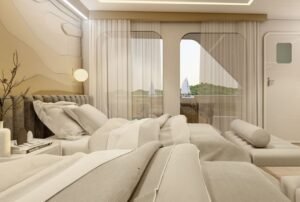 galaxy sirius catamaran double bed