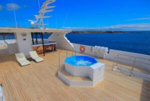 luxury cruise galapagos grand queen beatriz yacht pool