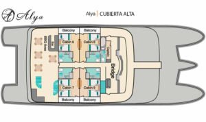 luxury cruises alya catamaran upper deck