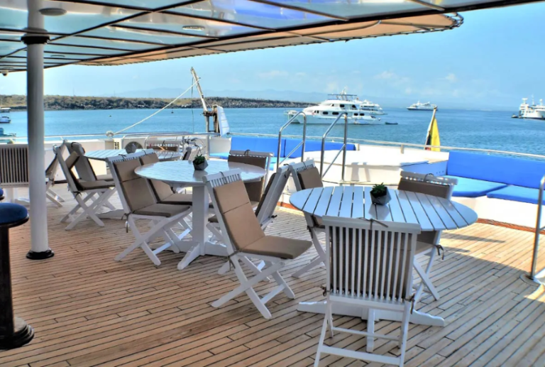 luxury cruise galapagos anahi catamaran rest