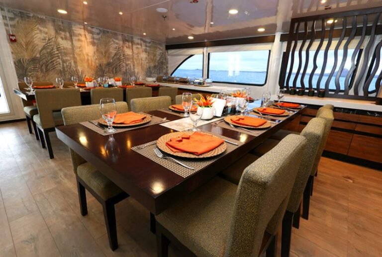 luxury crusies galapagos ecogalaxy catamaran rest