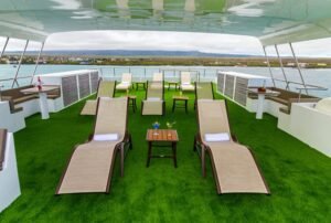 luxury crusies galapagos galaxy yacht sundeck