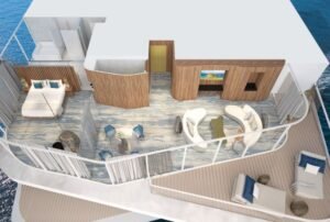 celebrity flora luxury cruises penthouse suite floorplan