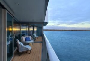 celebrity flora luxury cruises royal suite balcony